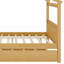 Lit en bois avec couchette-381132854