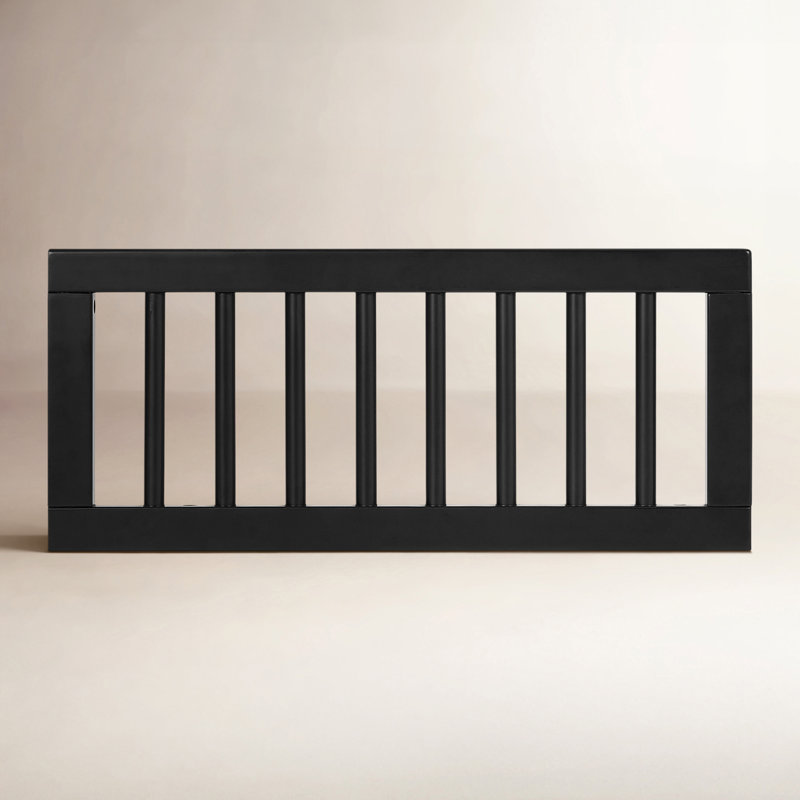 Aspen Toddler Guardrail, Black, Black