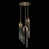 Ombre bronze / laiton / gris anthracite
