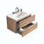 Meuble-lavabo mural en chêne brut et chêne brut avec lavabo en céramique intégré avec trop-plein, avec 3 trous, grand meuble-lavabo flottant pour salle de bain moderne-1255189623-1255189617