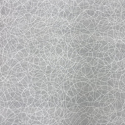 Tissu danois | Motif abstrait brodé sur tissu transparent | Tissu de draperie et de rideau