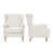 Rayures gris clair / bois gris