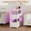 28cm W Metal Bedside Table-225275671