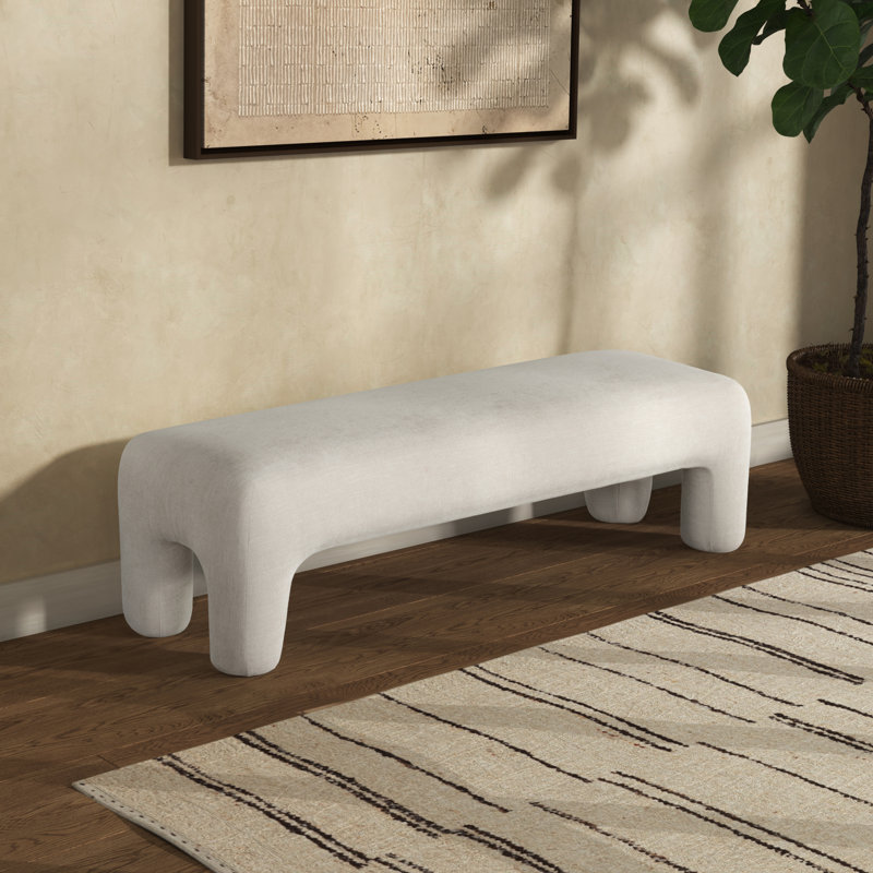 Tamlyn Performance Fabric Bench, Beige