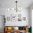 6 - Light Dimmable Sputnik Spider Chandelier-996105783