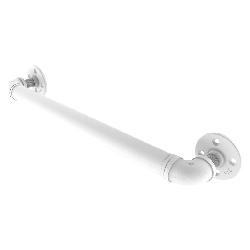 Bayer 16'' Grab Bar, Matte White, 16"