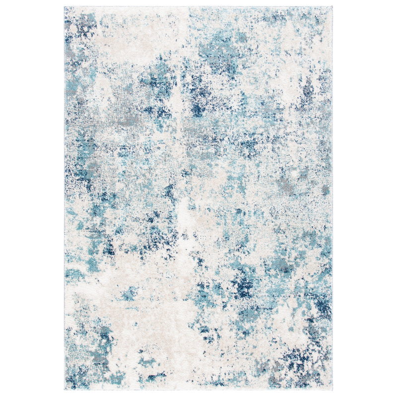 Scriber Performance Abstract Rug, Rectangle 4' x 6'