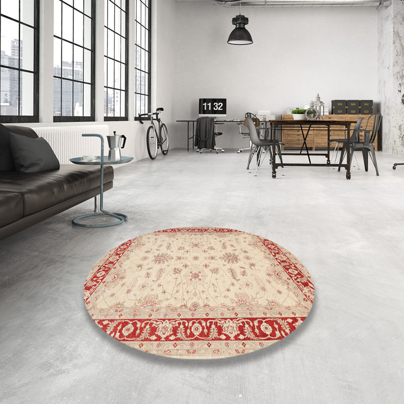 Dubbo Oriental Indoor Rug, Round 6'