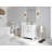Geosvani 36 " W Freestanding Standard Free Standing 1 Single Vanity Bathroom Vanity With Quartz Top