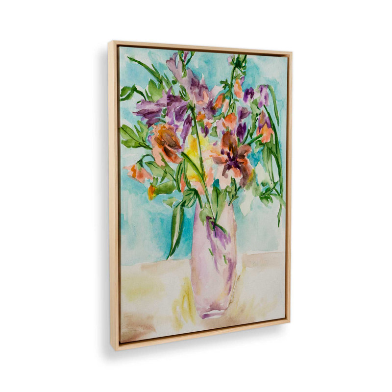 «Petals Unraveled I» par Melissa Wang, reproduction d'art, Tanné, H 48 po x l 36 po