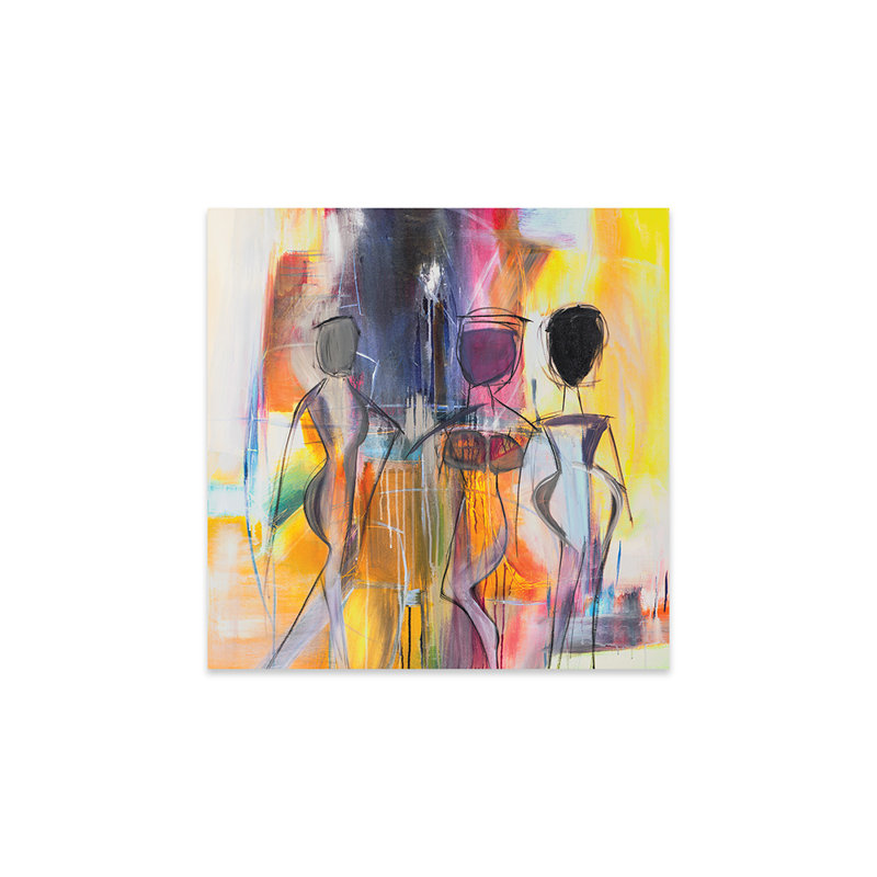 «Bosa Nova» par Jane M. Robinson - impression sans cadre, H 24 po x l 24 po x P 0,25 po