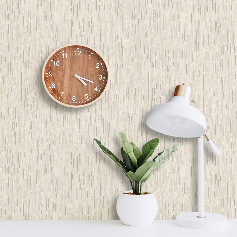 Rouleau de papier peint L 51,18 po x L 41,64 po Gallia, Vert menthe