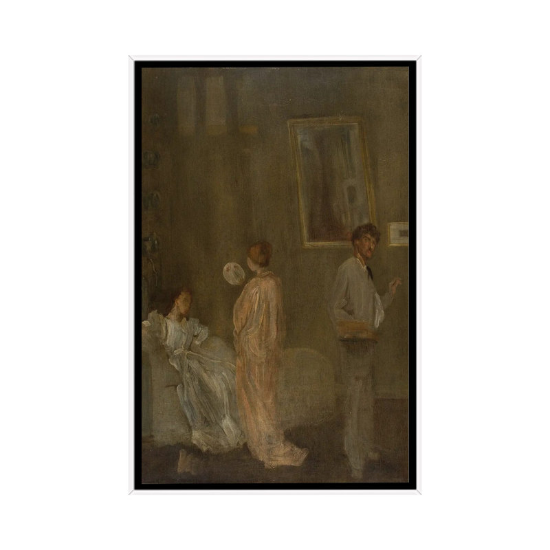 Print, 66.04 cm H x 45.72cm W x 4.445cm D, White