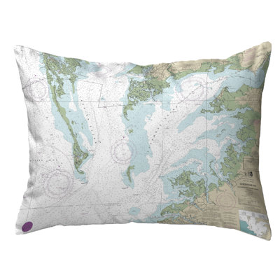 Outdoor Reversible Throw Pillow