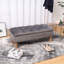 Velvet Upholstered Storage Bench