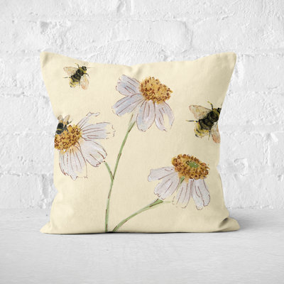 Macmillan Floral Square Throw Cushion