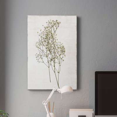 " Farmhouse Pressed Flower I "