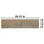 Maheno 9" x 36" Porcelain Singular Wall & Floor Tile