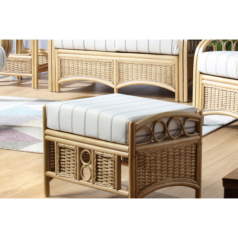 Thornby 63cm Wide Rectangle Striped Ottoman
