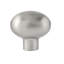Poignée œuf en nickel satiné 1-1 / 16 po Aspen-28390482