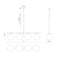 Luminaire suspendu linéaire 37 po Zuri-1718368453