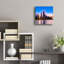 «Chicago - Amber Sunset Glow» par Epic Portfolio, art mural en verre acrylique-111027471
