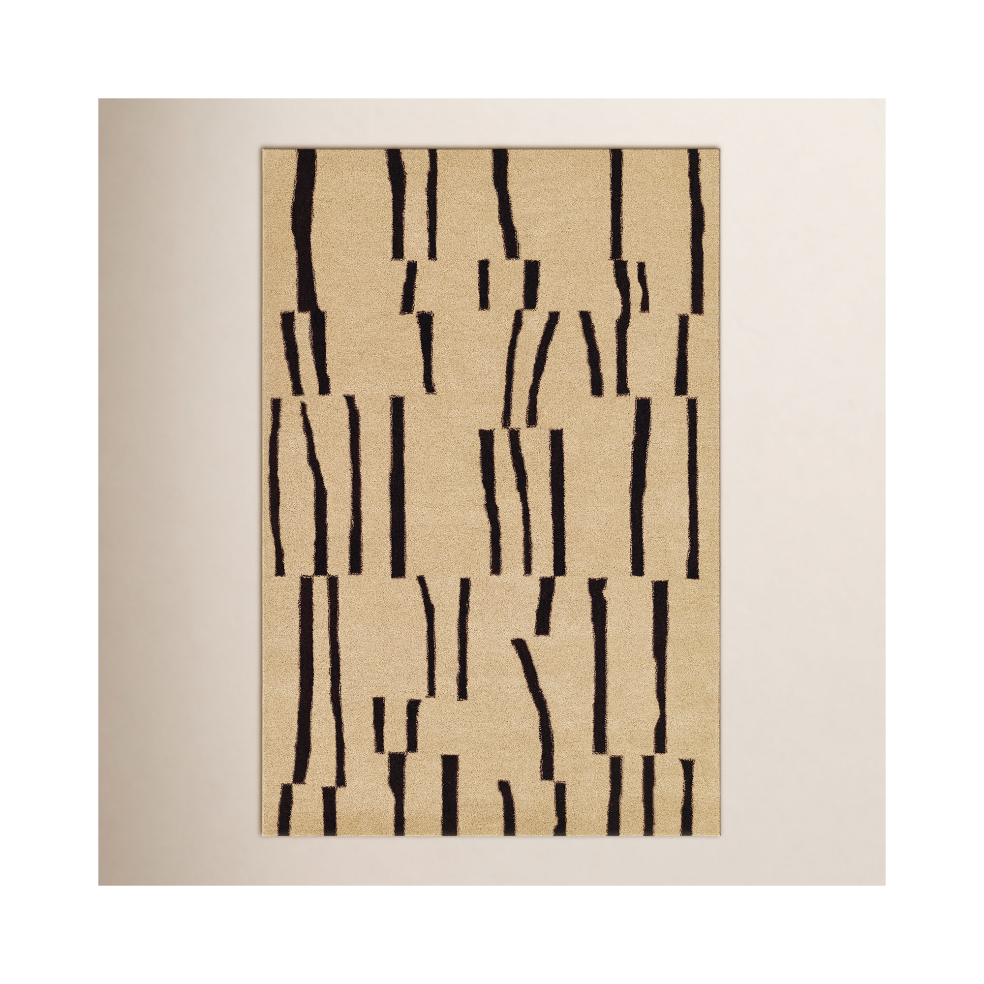 Austin Handmade Wool Rug, Rectangle 3'6" x 5'6"