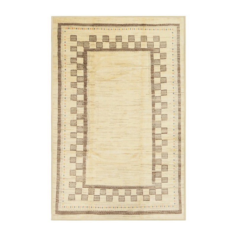 Tapis contemporain gris, Rectangle 5 pi x 8 pi