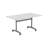 Buariki Rectangle Flip Top Modular Training Table with Casters-49340744-49340752