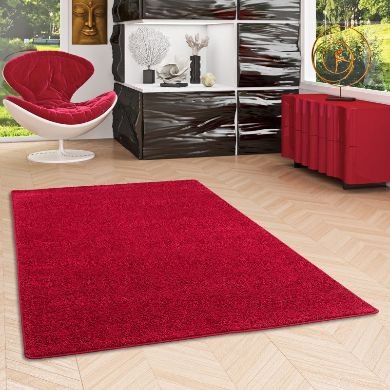 Enzleigh Solid Colour Area Rug, Rectangle 200 x 300cm