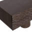 Crumble Carved Tv Unit Mango Wood Walnut