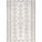 Maeghan Ezri Diamond Indoor/Outdoor Area Rug for Living Room Patio Deck Front Porch Kitchen, Ivory/Dark Grey-599832244