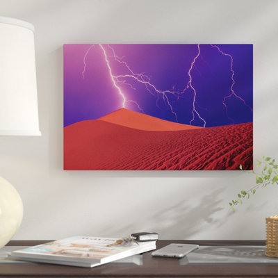 " Lightning Bolts In A Sky, Death Valley National Park, California, USA " by Steve Satushek