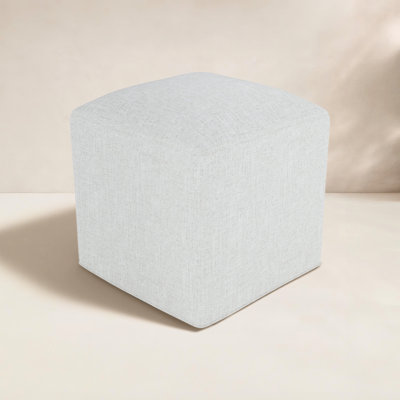 Praia Sunbrella Outdoor Upholstered Cube Ottoman
