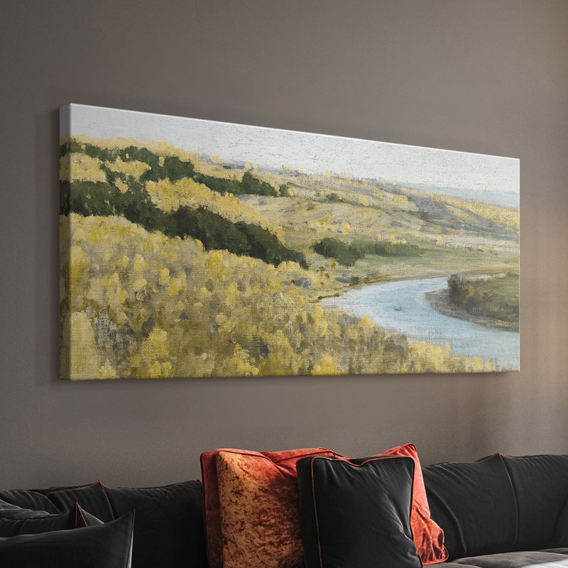 Série paysage - CMV III - Toile tendue avec châssis - Prêt à accrocher, H 16 po x l 32 po