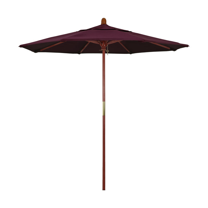 Parasol de marché octogonal 7,5 'x 7,5' Manon, Toile jaune performance