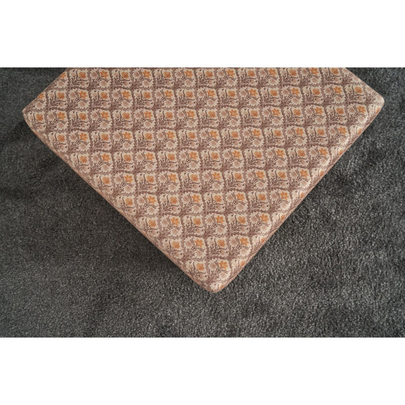 Pramit 42cm Wide No Pattern Pouf Ottoman