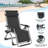 Zero Gravity Chair, Lawn Recliner, Reclining Patio Lounger Chair, Folding Portable Chaise-263047016