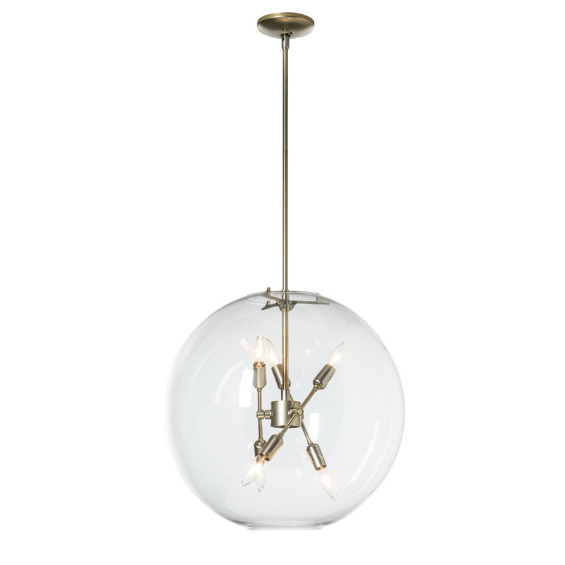 Sfera 6 - Light Pendant, Modern Brass