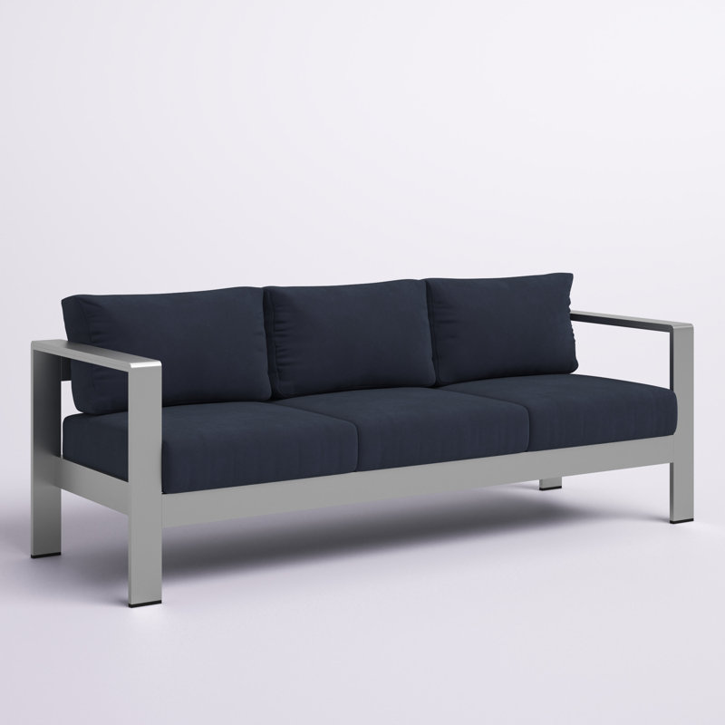Canapé d'extérieur Shore Sunbrella, Sunbrella® bleu marine