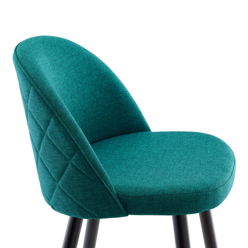 Tabourets de bar Cordial - ensemble de 2, Mélange de polyester vert, Bar Stool (29" Seat Height)
