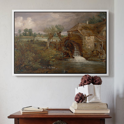 Parham Mill, Gillingham, 1826 - John Constable, toile tendue avec châssis