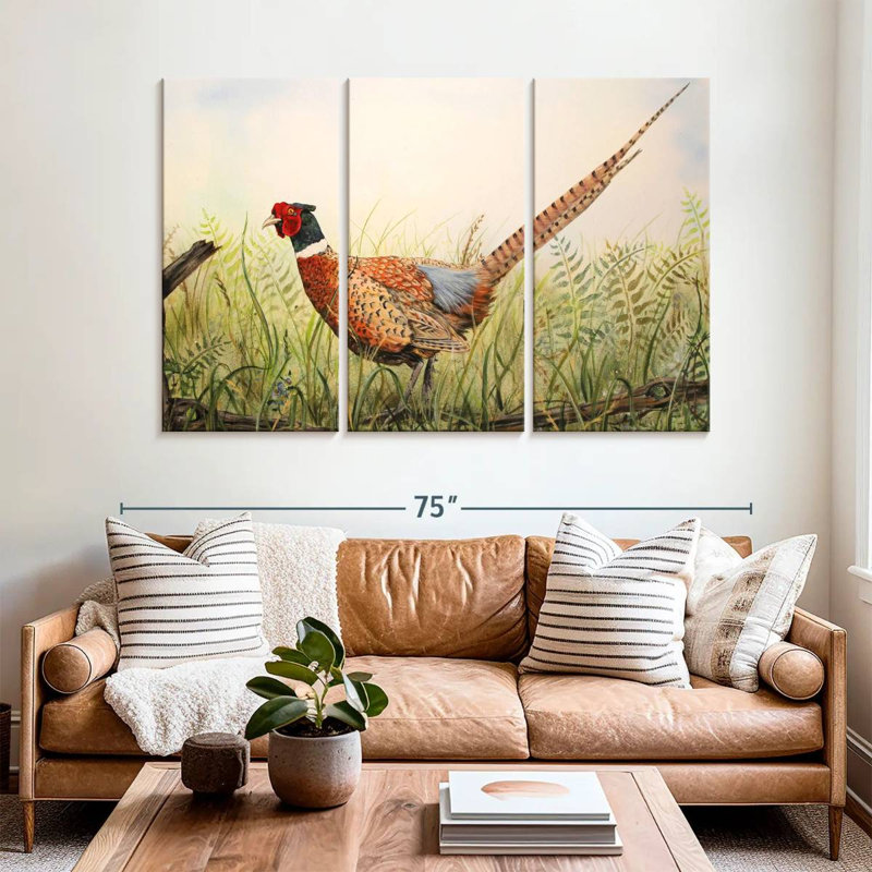 Brampt Glorious Pheasant, 42" H x 65" W
