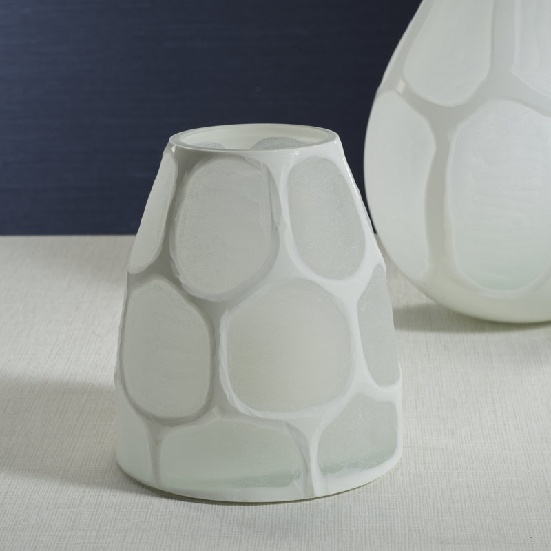 Cape Coral Glass Vase
