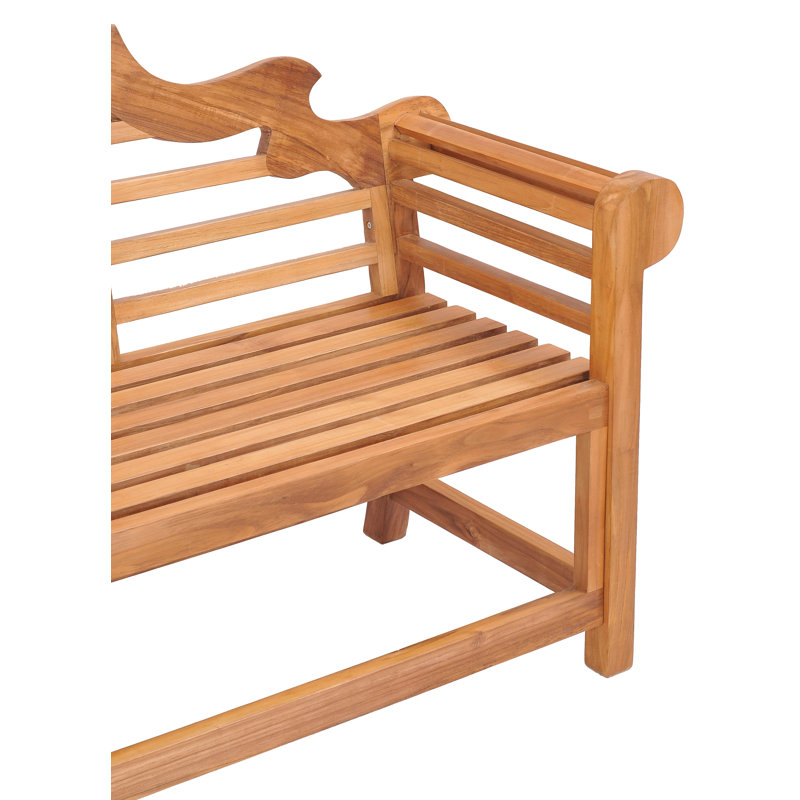 Lutyens Outdoor Teak Bench, Large