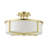 Charlieann Fabric Semi Flush Mount-54284035