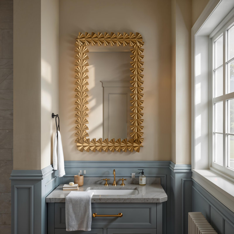 Miroir Lindell Rita par Megan Molten