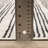Harlow Etched Stripes Black/ Beige Area Rug-535209376