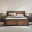 Très grand lit plateforme avec rangement sous le lit -903575062-909886799