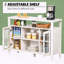 Armoire de rangement rétro avec portes en verre encadrées